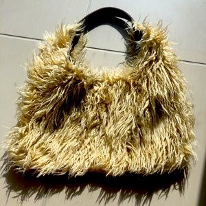 Shaggy purse